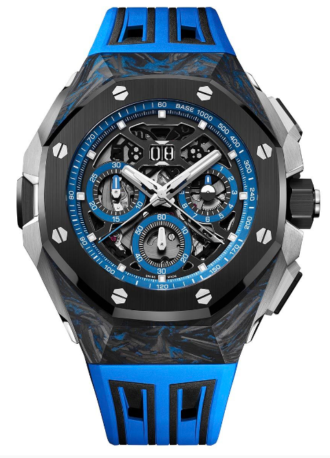 26650FO.OO.D353CA.01 Fake Audemars Piguet Royal Oak Concept Split-Seconds Chronograph GMT Large Date 43mm watch